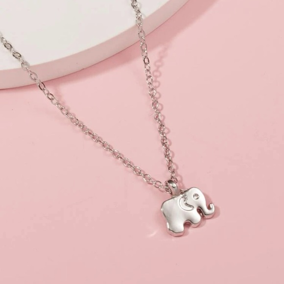 Jewelry - Elephant Charm Necklace.